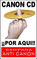 Campa&ntilde;a anticanon CD,DVD
